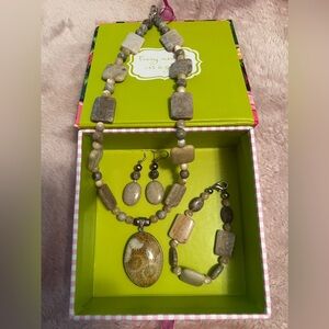 Handmade jewelry set